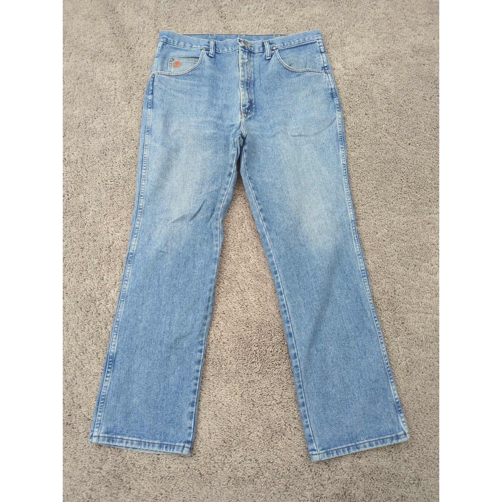 Wrangler Twenty X Jeans Mens 36in Blue Denim Workwear Casual